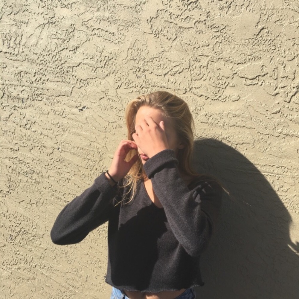 Cropped sweater